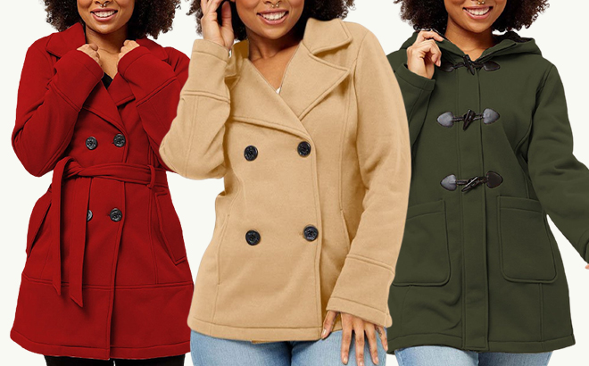 Women’s Fleece Jackets $13