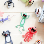 3D-Character-Bookmarks