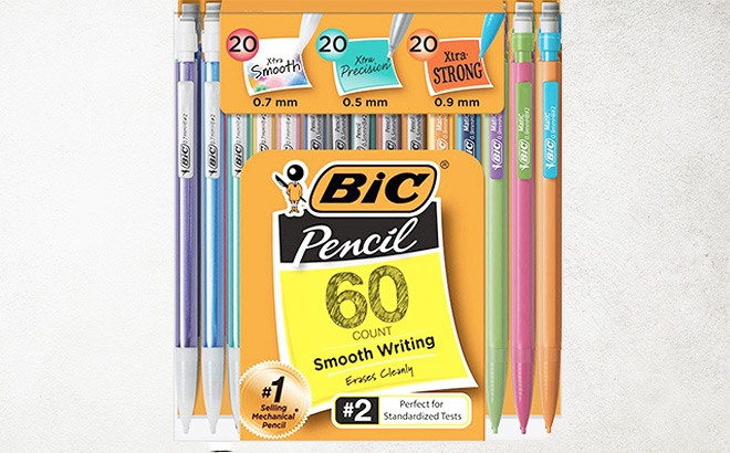 BIC Mechanical Pencil 60-Pack for $8!