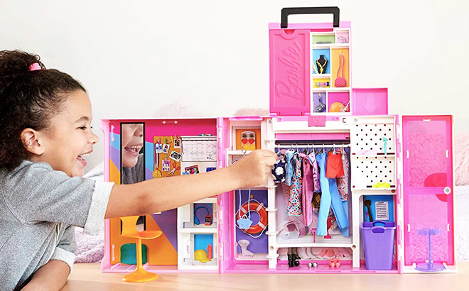 Barbie Closet Playset $32 Shipped
