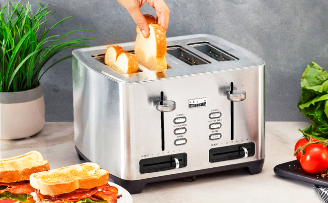Bella Pro 4-Slice Toaster $39 Shipped at Best Buy