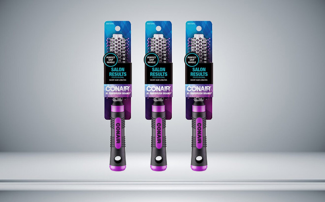 Conair Salon Metal Round Hairbrush $3