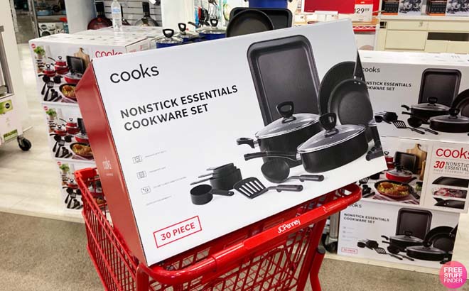 Cooks 30-Piece Cookware Set $59 Shipped