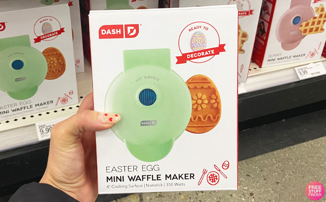 Dash Easter Egg Mini Waffle Maker Dash Easter Egg Mini Waffle Maker