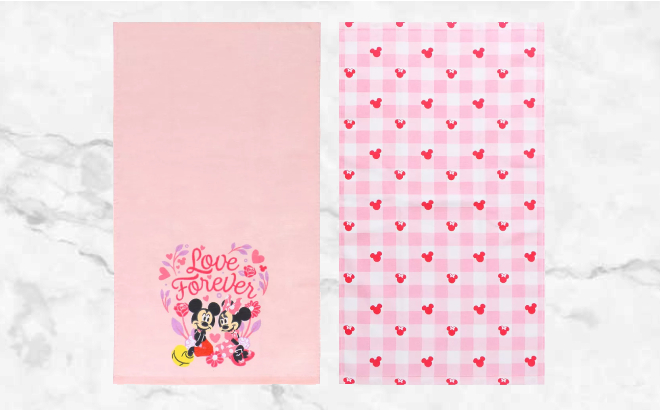 Disney Mickey & Minnie 2-Pack Kitchen Towel $10