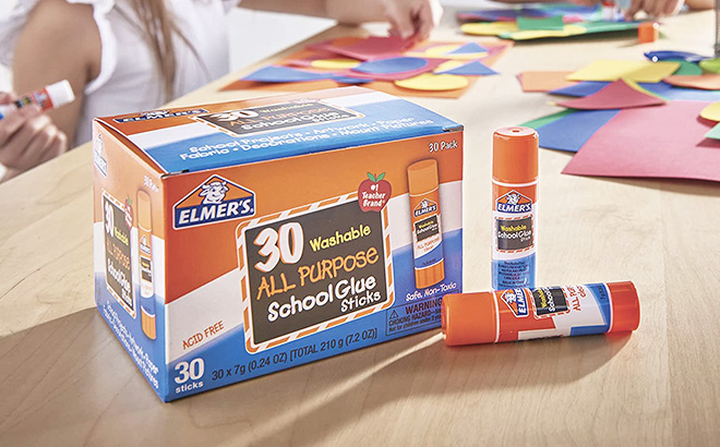 Elmer's Glue Sticks 30-Count for $8.27