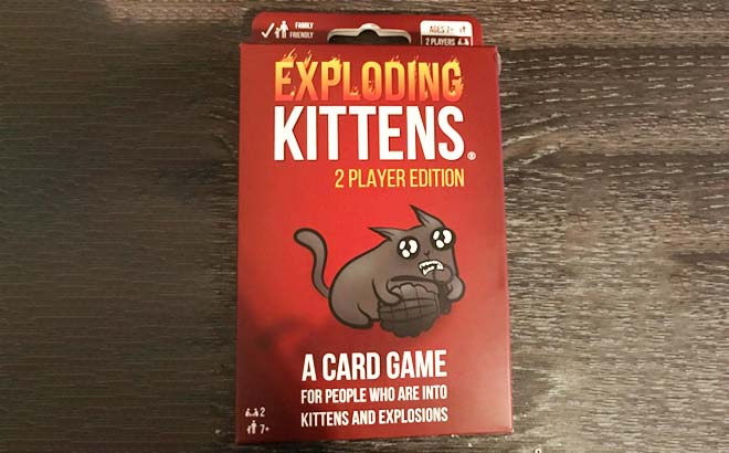 Exploding Kittens Card Game $10 at Amazon