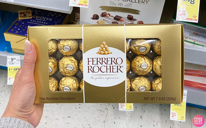 Ferrero Rocher 18-Count Gift Box Just $5.39 (Reg $12) 🔥