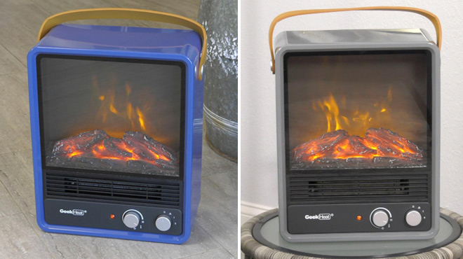 Geek Heat 1500 Watt Flickering Flame Crackle Heater