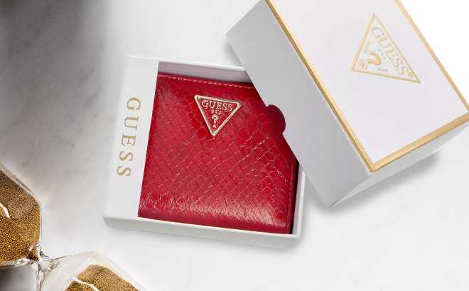 Guess Small Zip Wallets $15