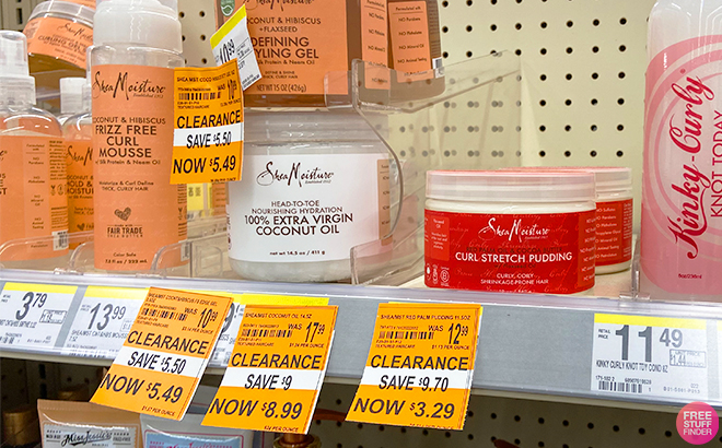 Walgreens Clearance: SheaMoisture Hair Cream 29¢