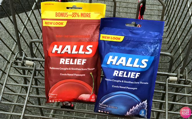 Halls Cough Drops 38¢ Each