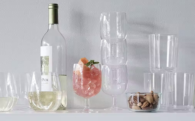 Acrylic Wine Glass 4-Pack $5.59