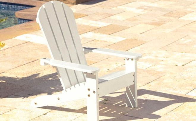 KidKraft Wooden Outdoor Chair $33