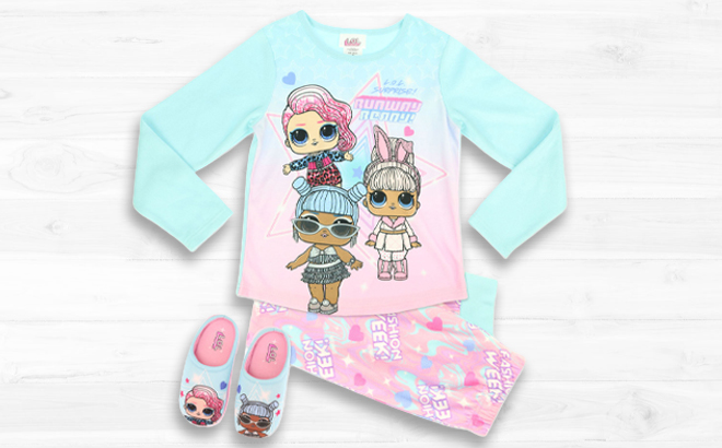 Kids Character 3-Piece Pajama Sets $10