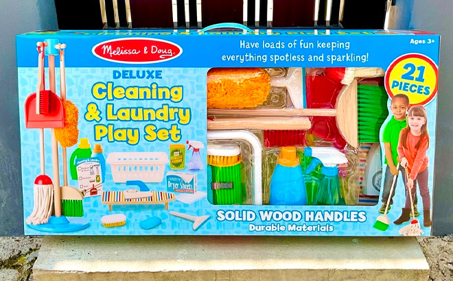 Melissa & Doug Cleaning Play Set $30