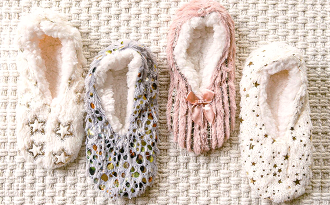 Foil-Print 2-Pack Slippers $16.99 Shipped