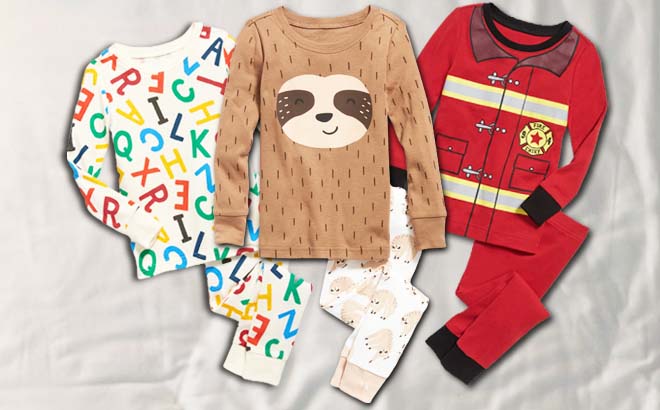 Old Navy 2-Piece Toddler Pajama Set $5