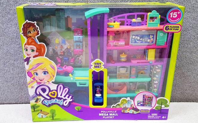 Playset e Mini Boneca - Polly Pocket - Pollyville - Mega Shopping