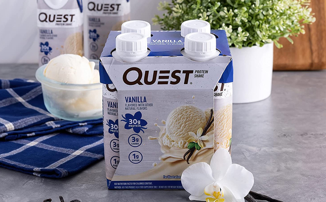 Quest Protein Shake 12-Pack Just $12