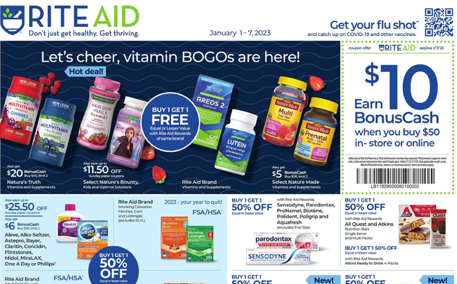 Rite Aid Ad Preview (Week 1/1 – 1/7)
