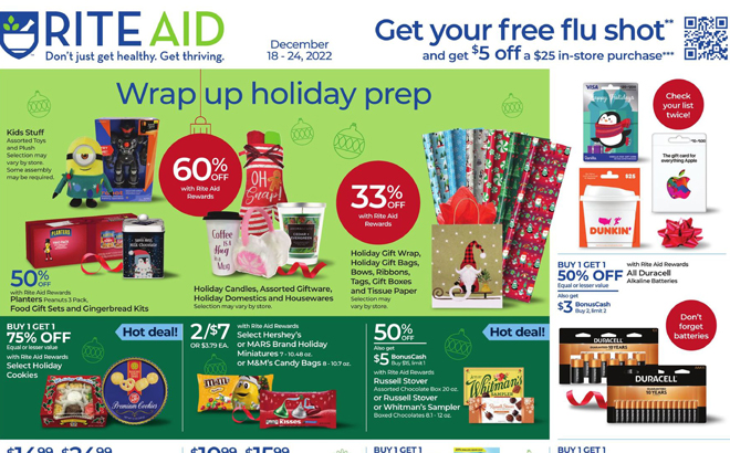 Rite Aid Ad Preview (Week 12/18 – 12/24)