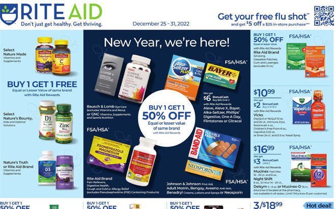 Rite Aid Ad Preview (Week 12/25 – 12/31)
