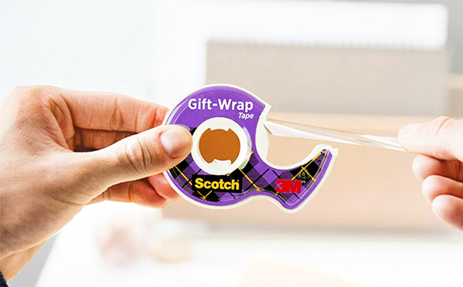 Scotch Magic Tape #104 - 12 Rolls, Christmas Gift Wrap Special With Free USA Shipping