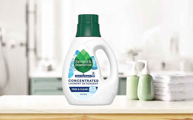Seventh Generation 53-Loads Detergent JUST $2.95!