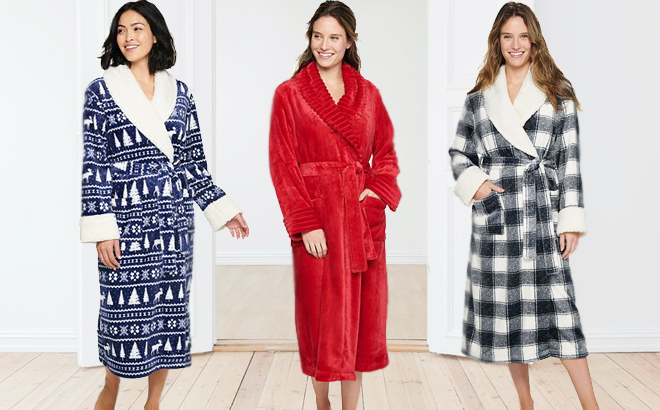 Women’s Long Robes $24