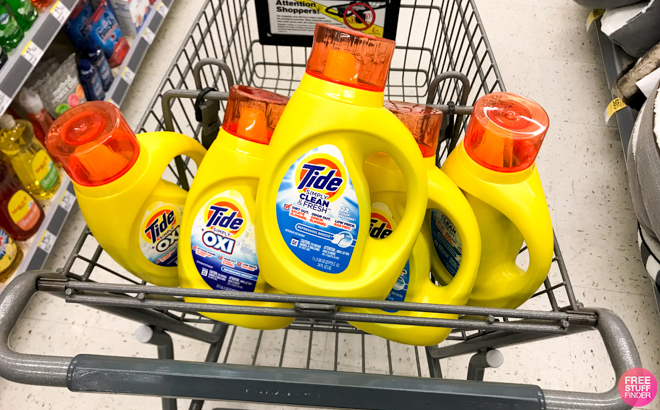4 Tide Simply Detergent $2.25 Each