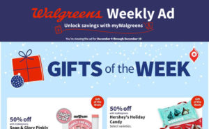 Walgreens Ad Preview (Week 12/4 – 12/10)