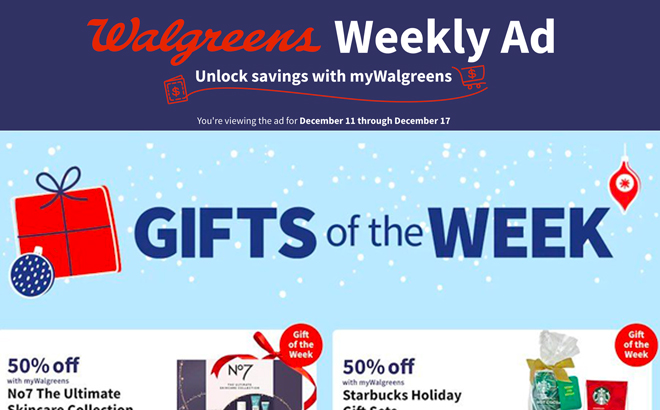 Walgreens Ad Preview (Week 12/11 – 12/17)