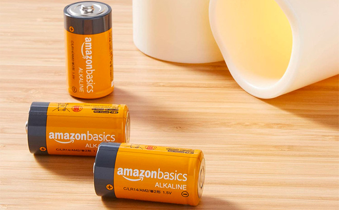 24-Pack C Cell Batteries $7