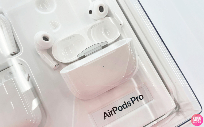 Apple AirPods Pro 2nd Gen on a Store Display