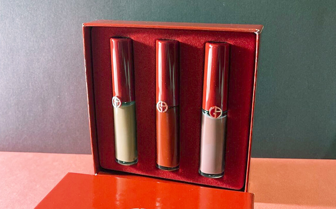 Armani Beauty Lipstick Trio $21 Shipped