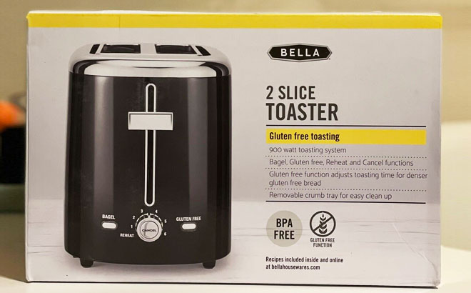 Bella 2-Slice Toaster $9.99