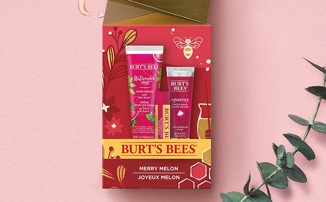 Burt’s Bees 3-Piece Gift Set $8
