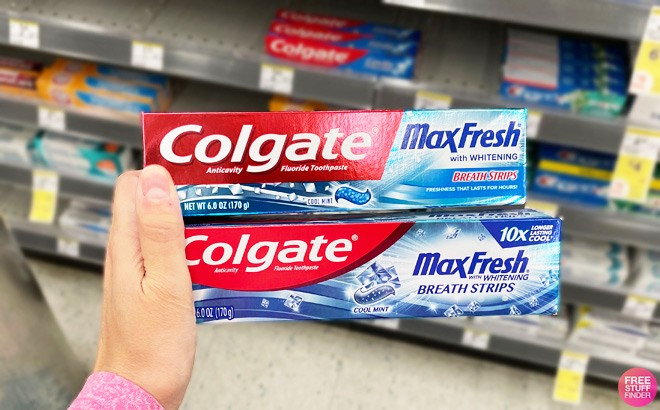 2 FREE Colgate Toothpaste at Walgreens