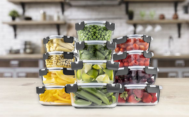 Food Containers 24-Piece Set $31 Shipped