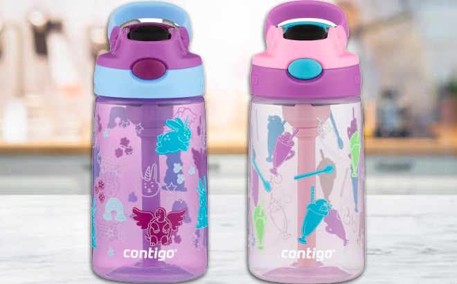 Contigo Kids Water Bottles 2-Pack for $13.79