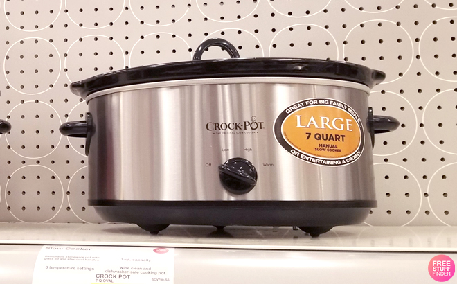 Crock-Pot 2-qt Slow Cooker $7.99 at Target