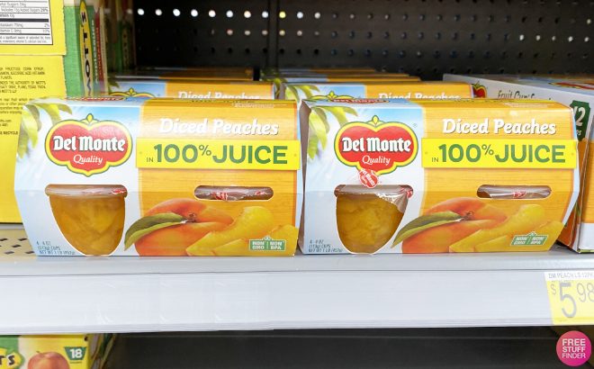 Del Monte Fruit Cups 12-Pack for $5.93