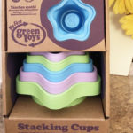 green toys stacking cups