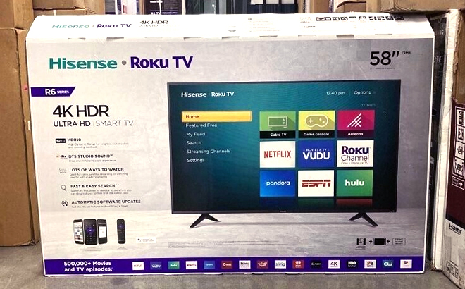 Hisense 58-Inch Smart TV $298 Shipped