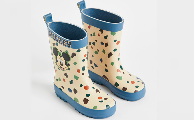 H&M Mickey Mouse Kids Boots $12.99