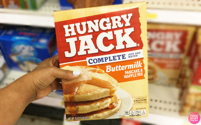 Hungry Jack Pancake Mix 73¢ at Walmart