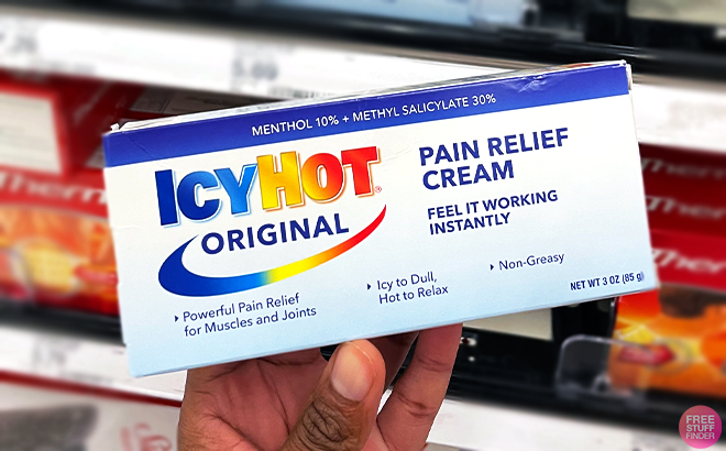 2 FREE Icy Hot Pain Relief Gel