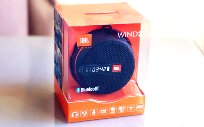 JBL Bluetooth Speaker & FM Radio $24.95