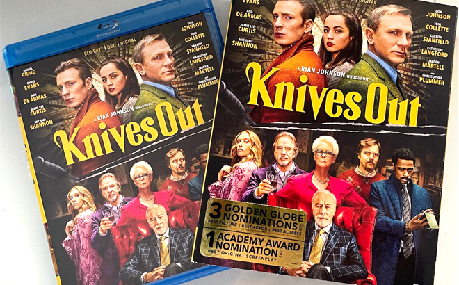 Knives Out Blu-ray Movie $4.79